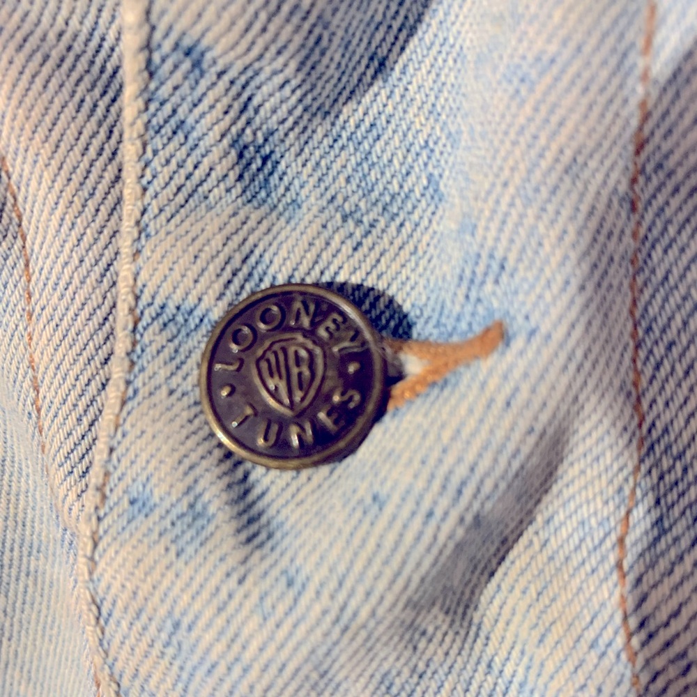 Warner Brothers Vintage Denim Jacket - Picture 2 of 8